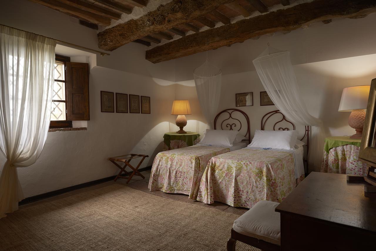 Villa Borgo Lucignanello Bandini San Giovanni dʼAsso Exterior foto