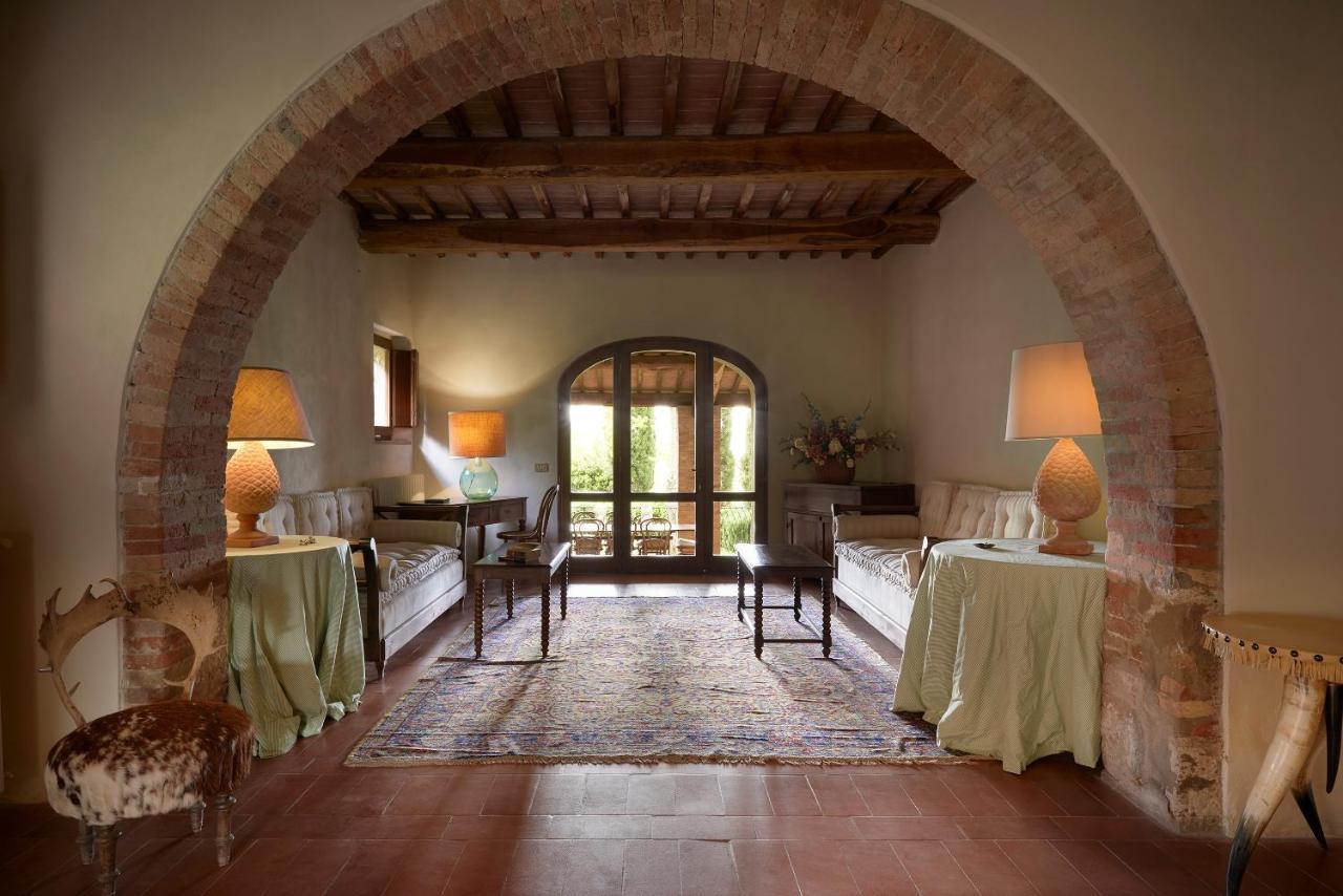 Villa Borgo Lucignanello Bandini San Giovanni dʼAsso Exterior foto