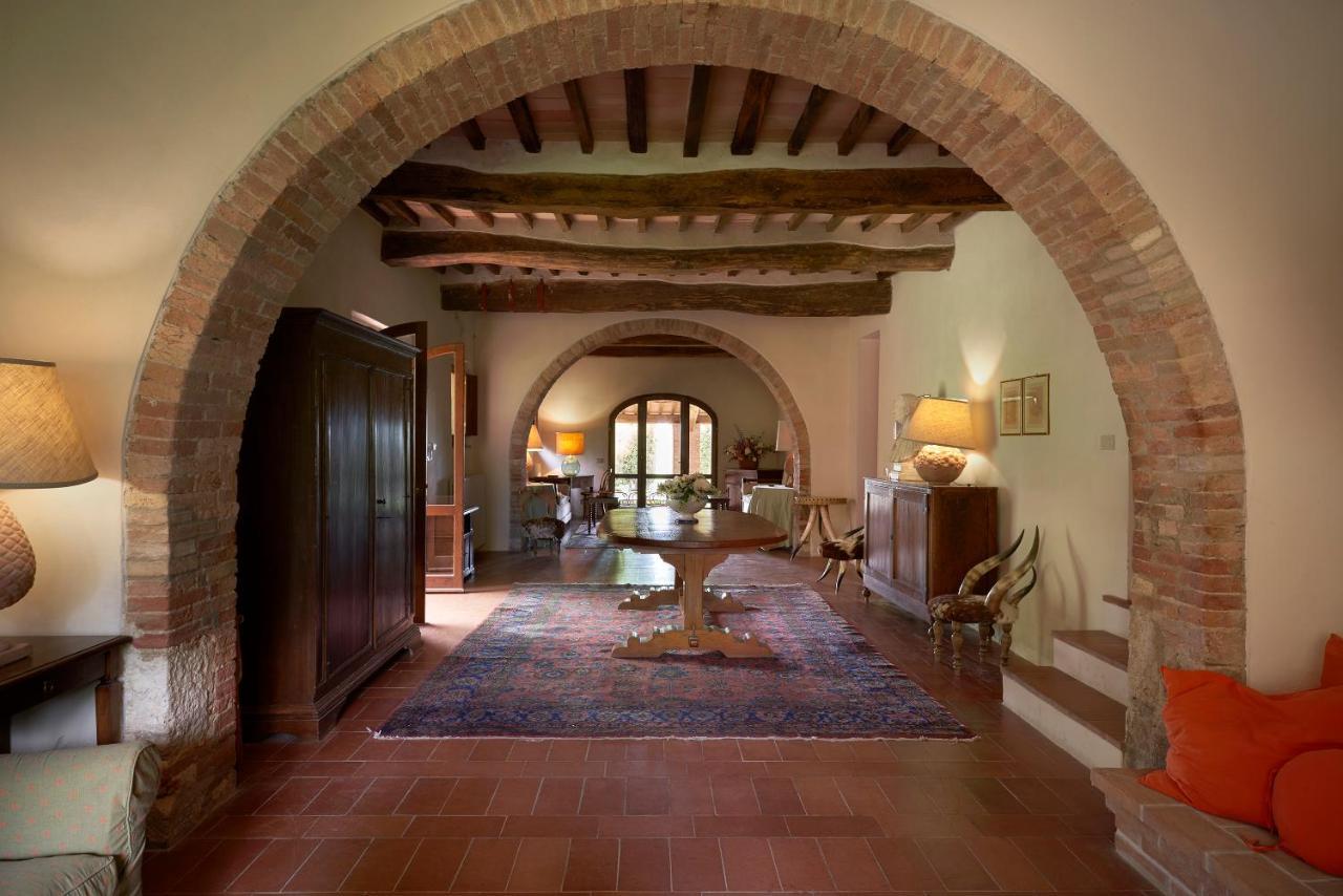 Villa Borgo Lucignanello Bandini San Giovanni dʼAsso Exterior foto