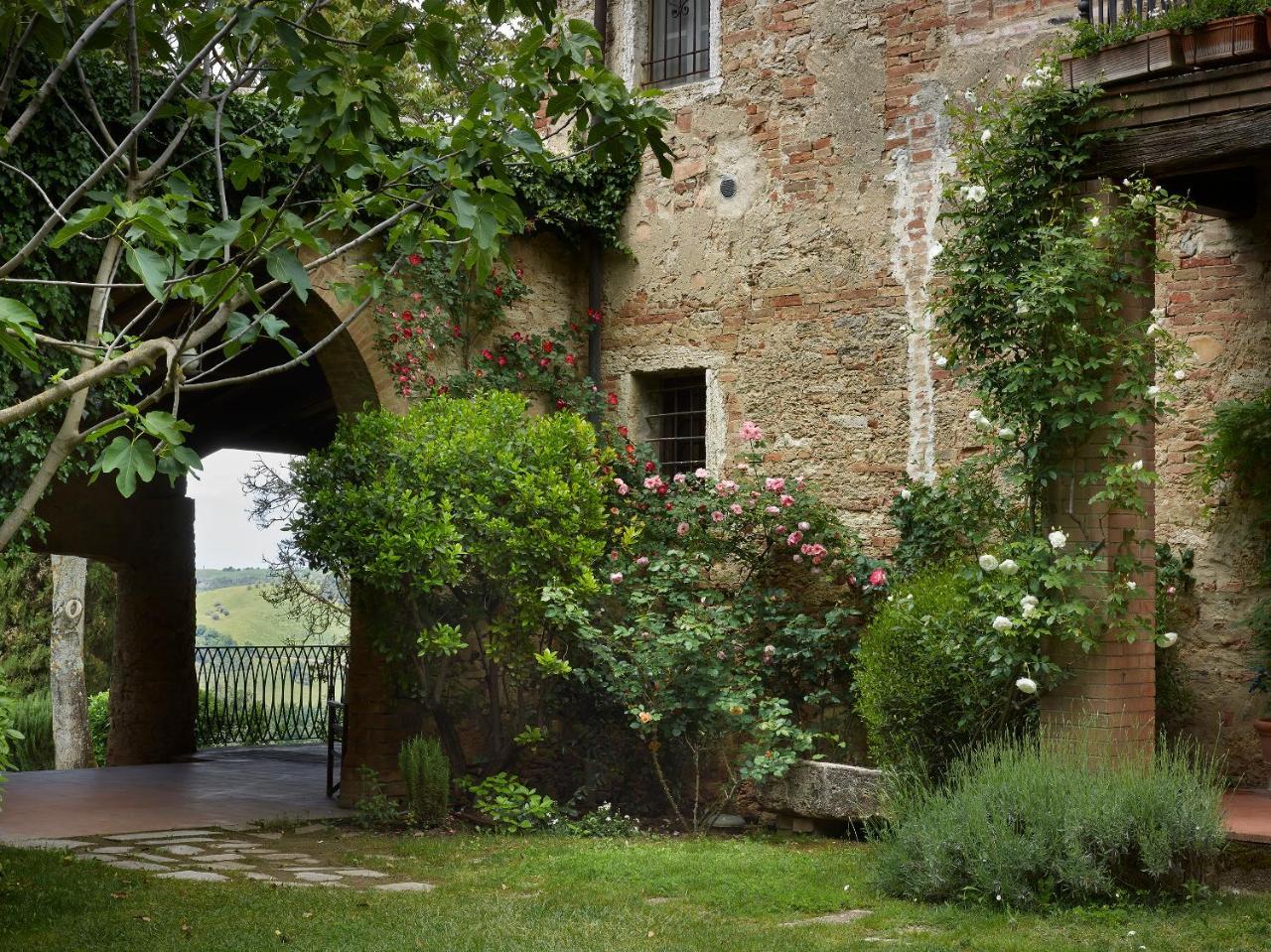 Villa Borgo Lucignanello Bandini San Giovanni dʼAsso Exterior foto
