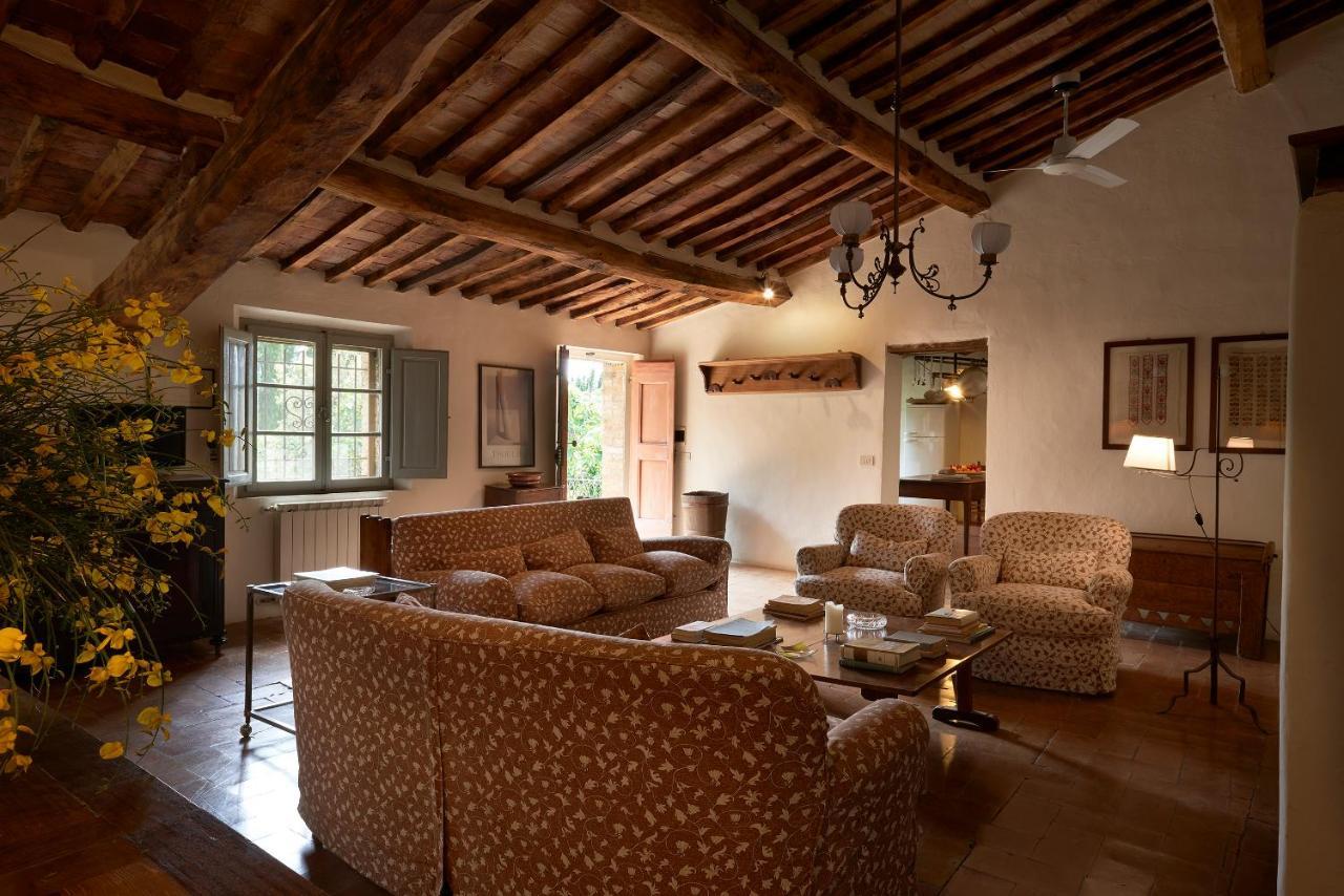 Villa Borgo Lucignanello Bandini San Giovanni dʼAsso Exterior foto