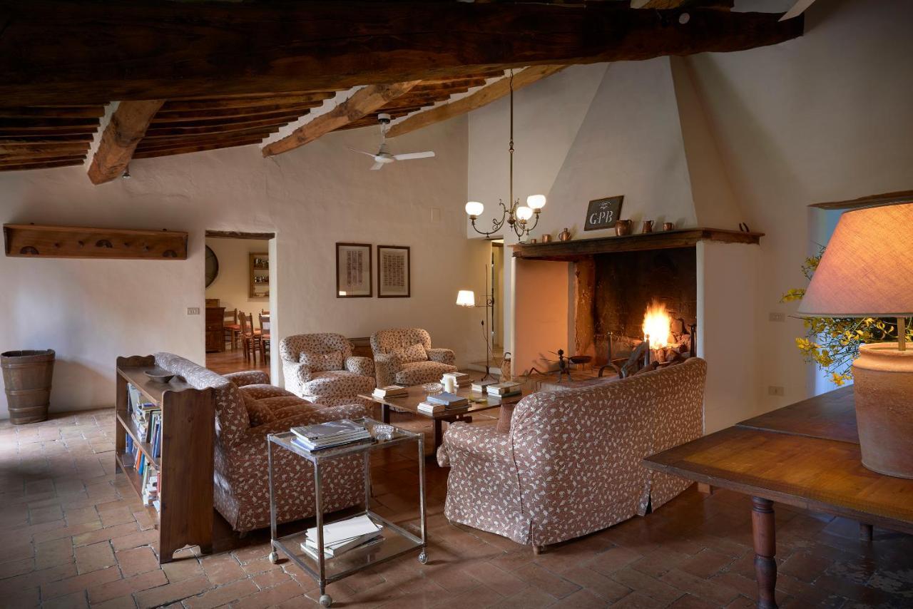 Villa Borgo Lucignanello Bandini San Giovanni dʼAsso Exterior foto