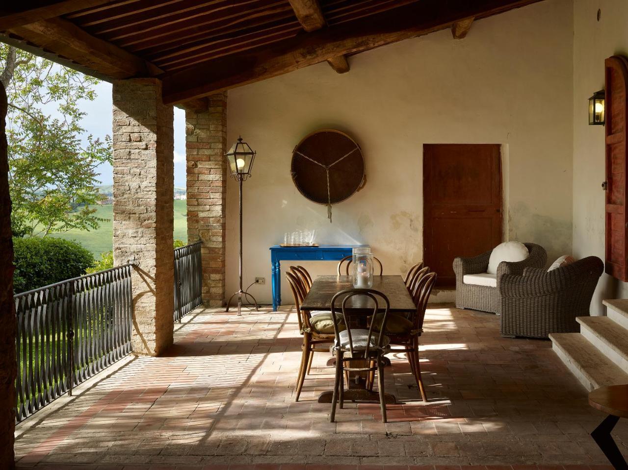 Villa Borgo Lucignanello Bandini San Giovanni dʼAsso Exterior foto