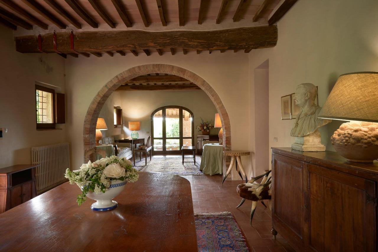 Villa Borgo Lucignanello Bandini San Giovanni dʼAsso Exterior foto