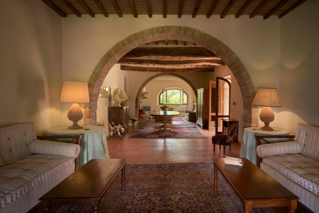Villa Borgo Lucignanello Bandini San Giovanni dʼAsso Exterior foto