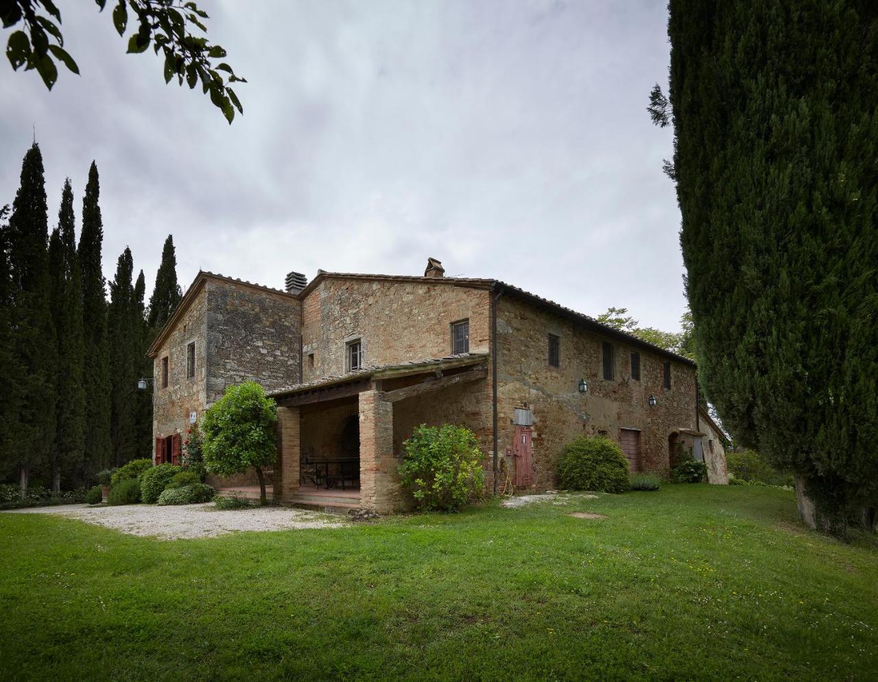Villa Borgo Lucignanello Bandini San Giovanni dʼAsso Exterior foto
