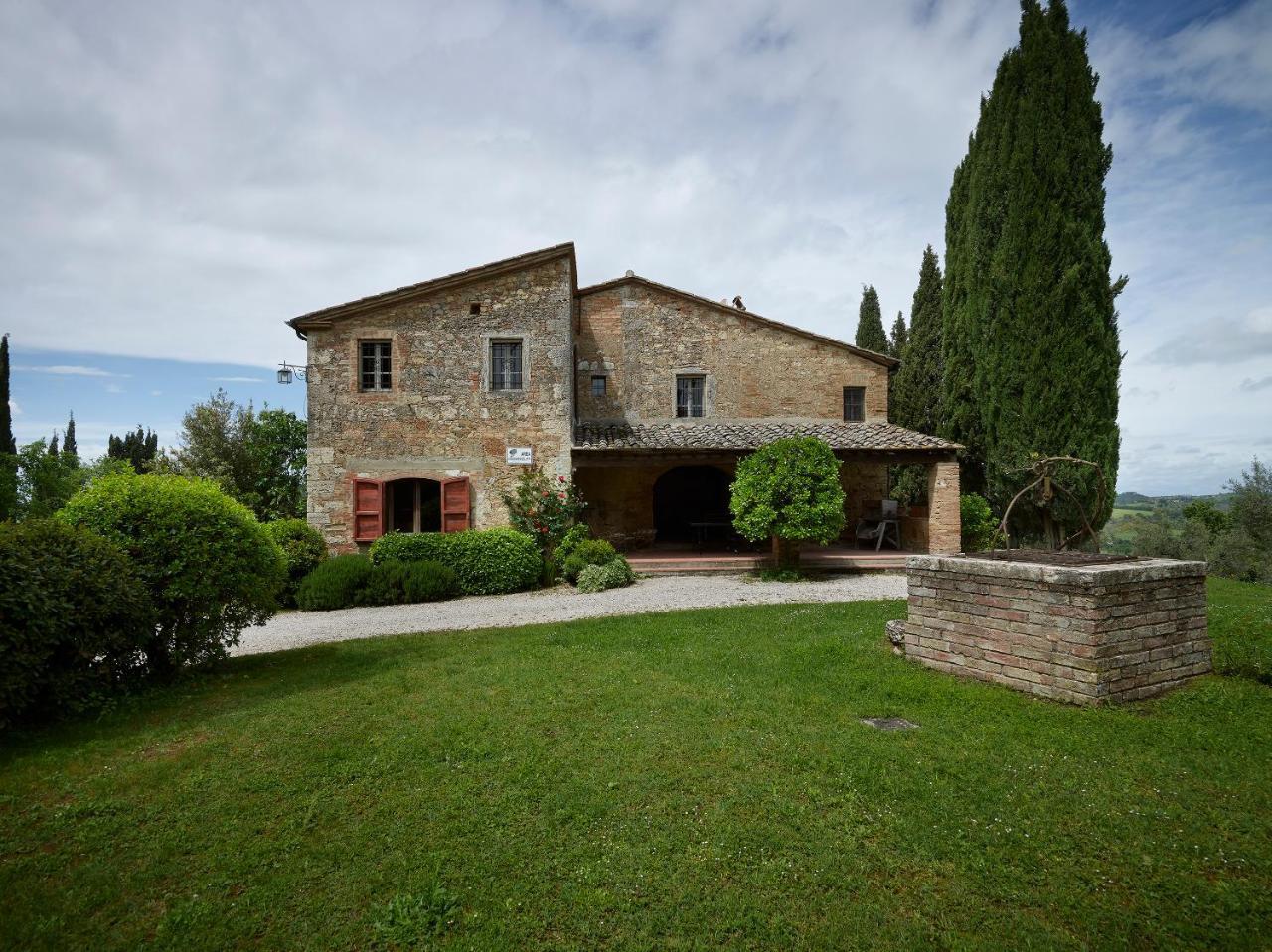 Villa Borgo Lucignanello Bandini San Giovanni dʼAsso Exterior foto